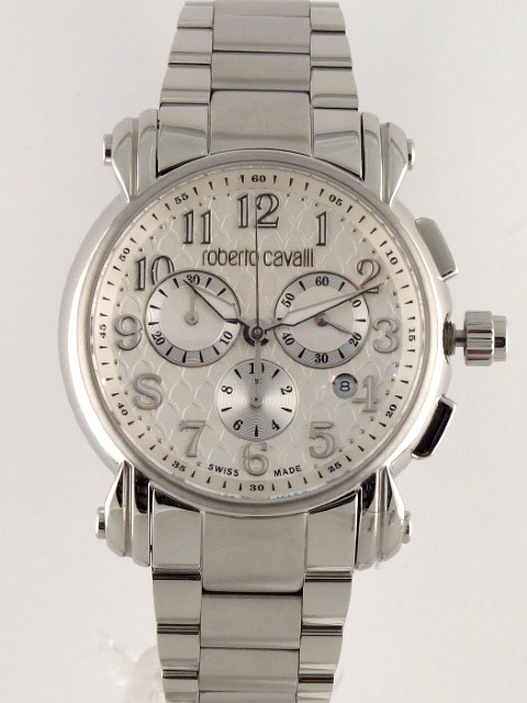 ROBERTO CAVALLI ANNIVERSARY SWISS CHRONO MENS WATCH  