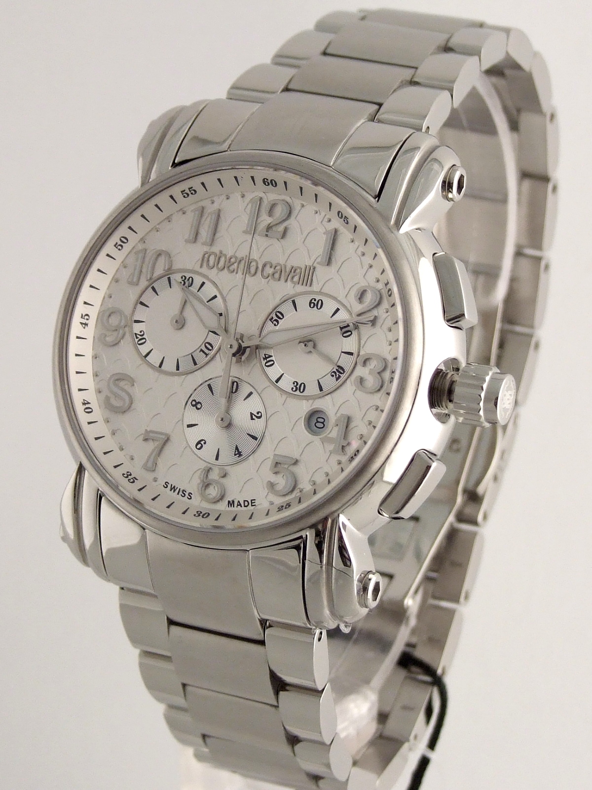 ROBERTO CAVALLI ANNIVERSARY SWISS CHRONO MENS WATCH  