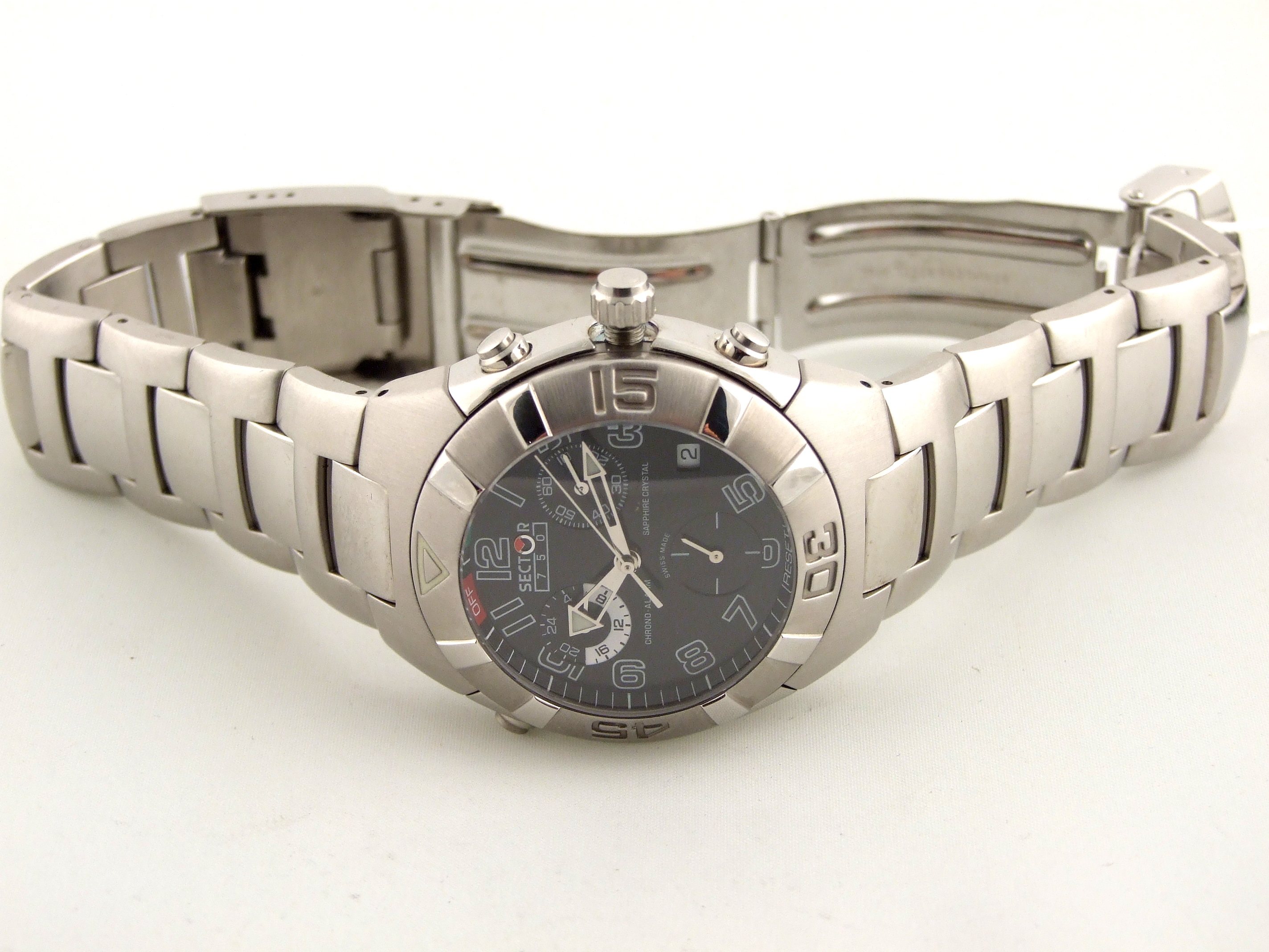 SECTOR 750 CHRONOGRAPH ALARM MENS WATCH  